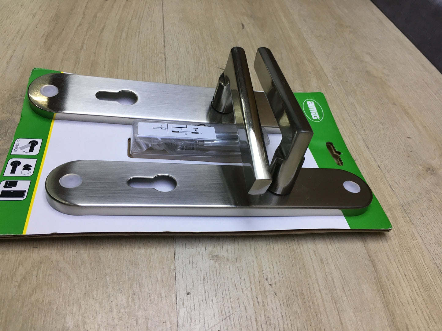 Amig MAI PB85 Türgriff-Set  245 x 45 mm, 8 mm, I31078