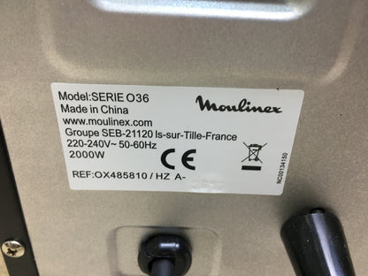 Moulinex OX485810 Backofen Optimo Schwarz 39 L , I31490