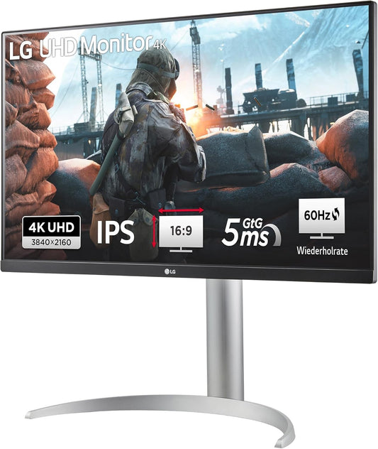LG 27UP850K-W 4K Monitor 27" UHD 3840x2160 IPS HDR DP HDMI USB-C AMD FreeSync