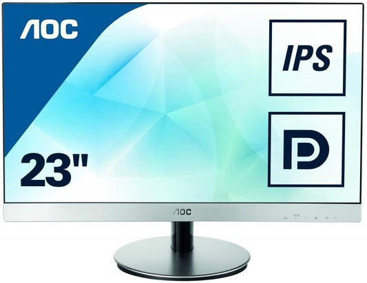 AOC I2369VM Monitor 23" FHD 1920x1080 IPS DP HDMI VGA 60Hz Speaker 