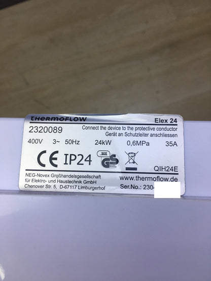Thermoflow Elex 24 Elektro-Durchlauferhitzer, 400 V, EEK: A, I34499