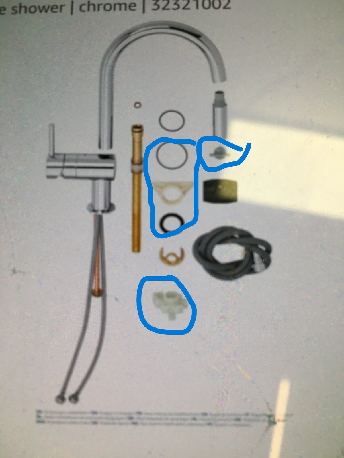 Grohe 32321000 Minta Küchenarmatur, Wasserhahn, I31204