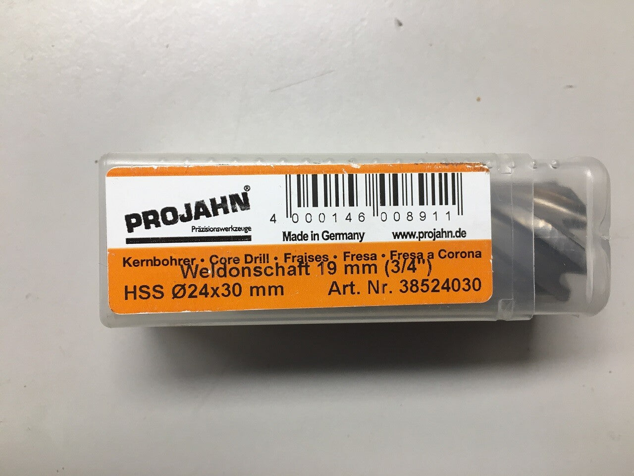 Projahn Kernbohrer HSS 24,0 mm Schnitttiefe 30,0 mm 38524030, Y10050