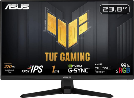 ASUS TUF Gaming VG249QM1A Monitor 23.8" FHD 1920x1080 AMD FreeSync 270Hz OC 1ms