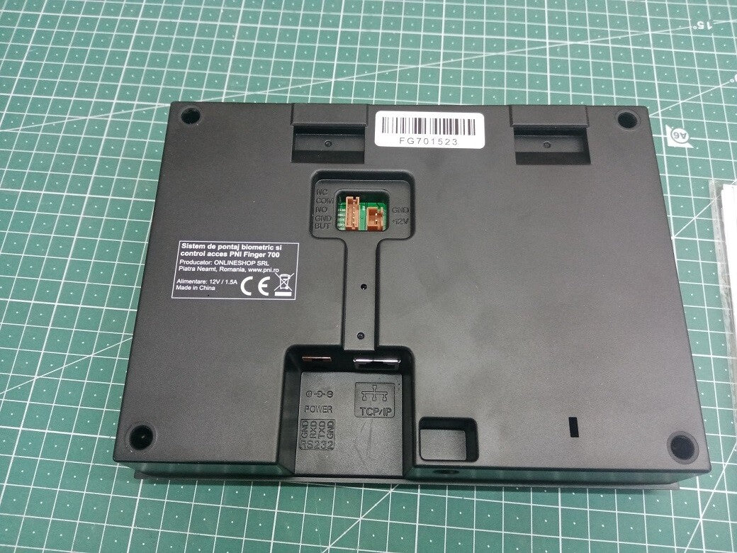 PNI Finger 700 Biometrische Terminal für Zeiterfassung, Zugangskontrolle, V04249