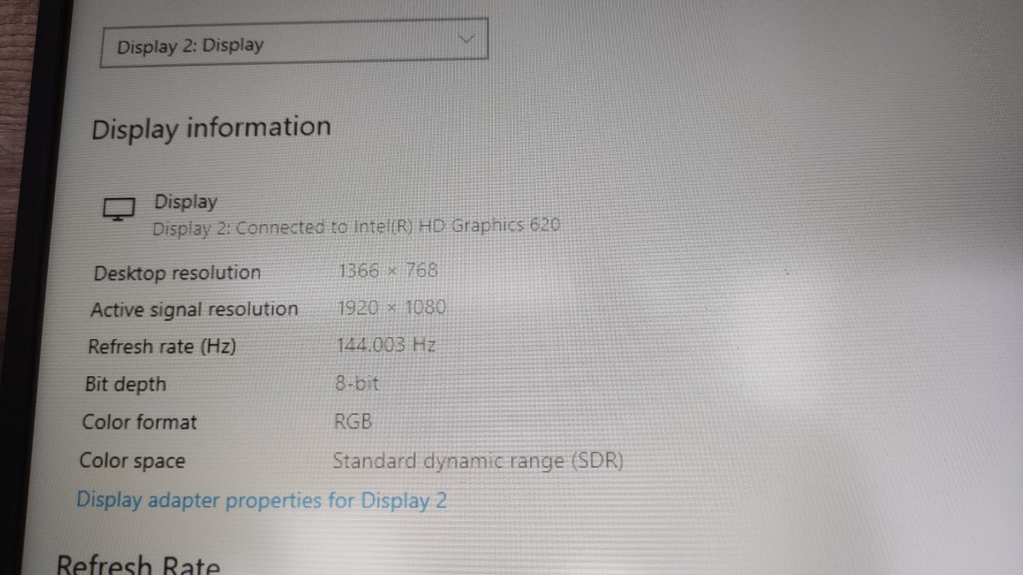 Uperfect Tragbarer Monitor 17,3" 1920x1080 USB-C Mini HDMI 144Hz Lautsprecher