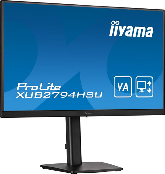 Iiyama ProLite XUB2794HSU-B1 Monitor 27" FHD 1920x1080 HDMI DP 75Hz Speaker 