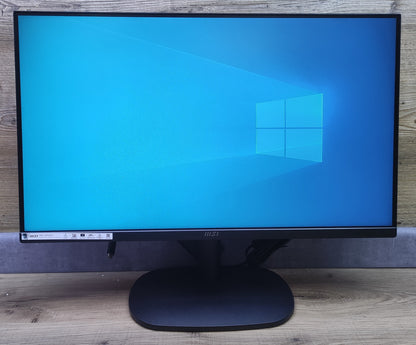 MSI PRO MP245V Monitor 23.8" FHD 1920x1080 VA HDMI VGA Adaptive Sync 100Hz 1ms 