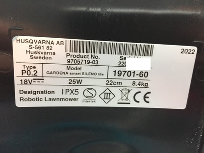 Gardena Mähroboter smart SILENO life 750 m² Set (19701-60), I33292