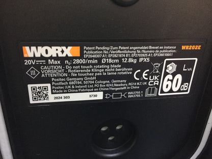 WORX Landroid Vision S250 Mähroboter WR202E für Gärten bis 250m² kabellos WLAN