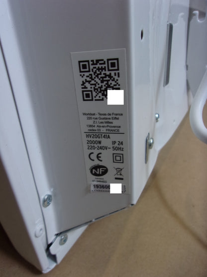 CARRERA HV20GT41A Heizkörper 2000 W, I03830