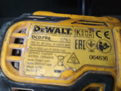 DeWalt Akku-Schlagbohrschrauber 18 V,  bürstenlos DCD796P2, V10364