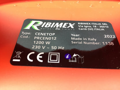RIBIMEX Cenetop Aschensauger PRCEN012, 1200W, I16865