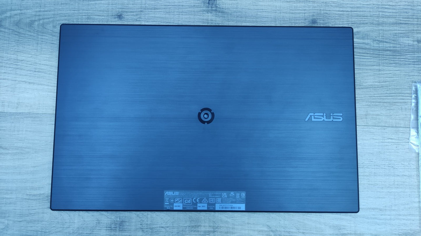 ASUS ZenScreen MB166C Monitor 15.6" FHD 1920x1080 USB-C IPS-Panel 60Hz schwarz