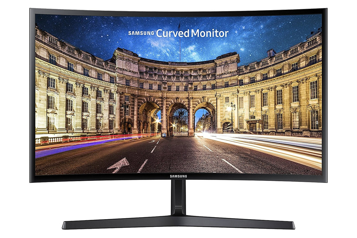 Samsung C24F396FHU Monitor 24" Curved FHD 1920x1080 VGA HDMI AMD FreeSync 60Hz