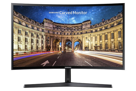 Samsung C24F396FHU Monitor 24" Curved FHD 1920x1080 VGA HDMI AMD FreeSync 60Hz