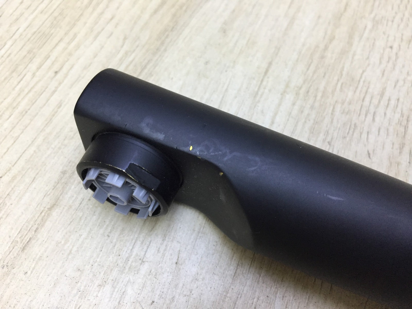 Schütte 79769 Niederdruck Küchenarmatur ausziehbar, Wasserhahn, schwarz, I33364