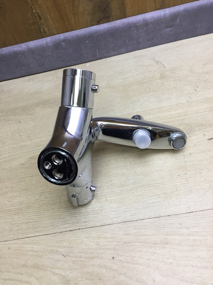 Rousseau Volga 2 Bath Filler Shower Mixer Thermostatic Chrome, I32105 