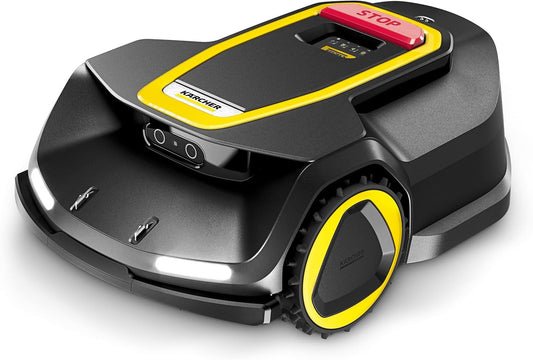 Kärcher RCX 6 robotic lawnmower Performance up to 3,000 m² All-wheel drive GPS RTK camera 