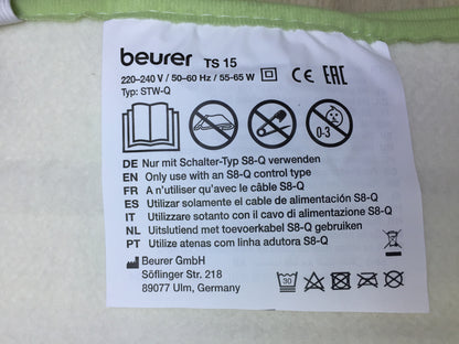 Beurer TS 15 heated underblanket 150 x 80 cm, I31004