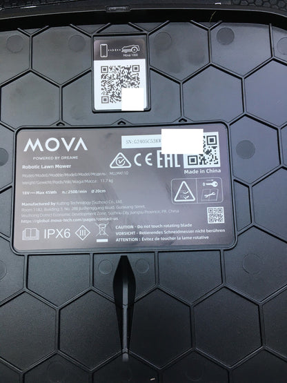 Dreame Mova 1000 Mähroboter (MLLM4110) bis 1.000 m² 3D-LiDAR kabellos, I34376