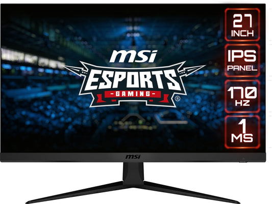 MSI G2712 Gaming Monitor 27" FHD 1920x1080 IPS HDMI DP AMD FreeSync 170Hz 1ms