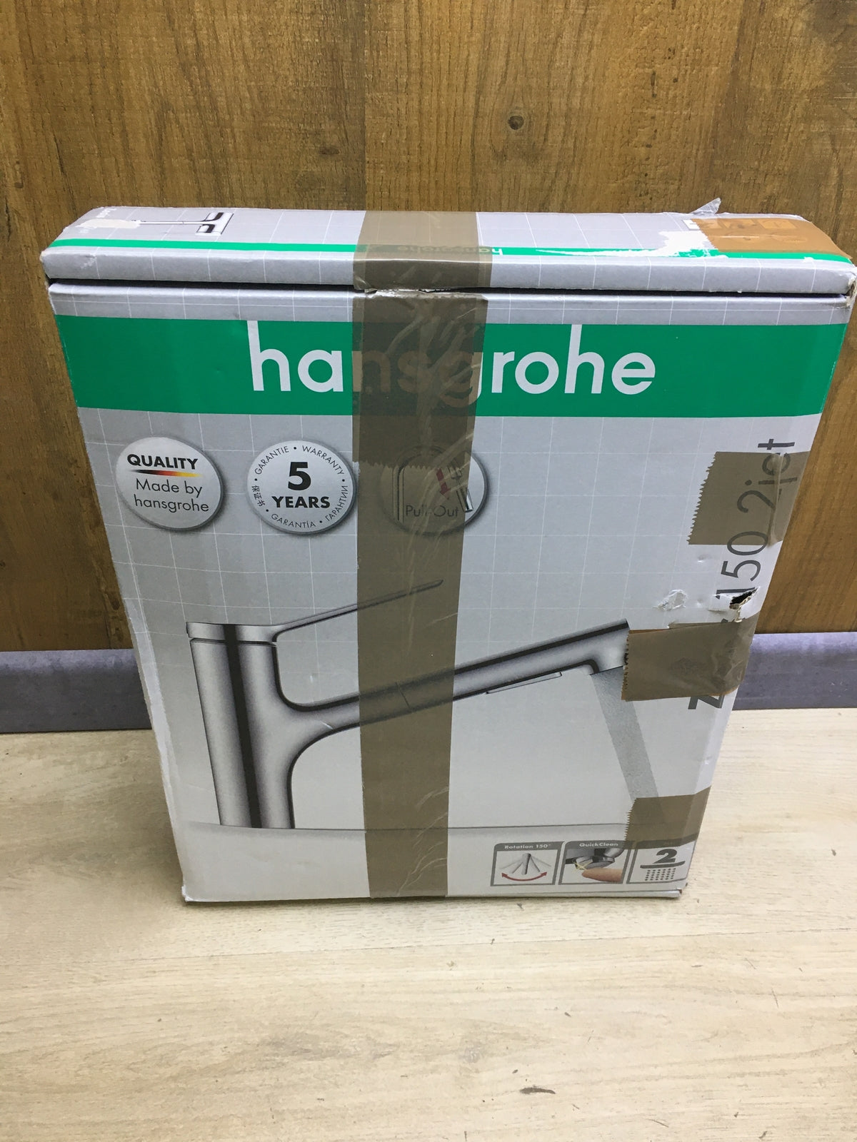 hansgrohe Zesis M33 Küchenarmatur 74800000, ausziehbar, Wasserhahn, I31440