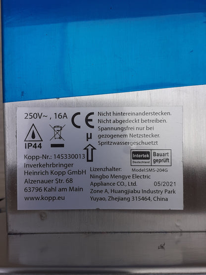 Kopp 145330013 Außensteckdose 4-fach, 230 V, I18878