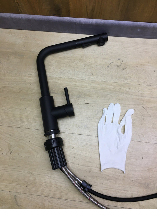 Bächlein kitchen faucet Varvaro extendable, faucet 360 degrees swivel I30753