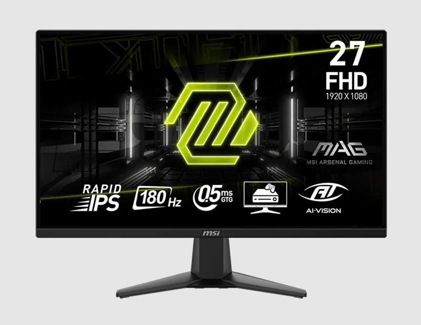MSI MAG 275F eSport Gaming Monitor 27" FHD 1920x1080 AdaptiveSync 180Hz 0.5ms