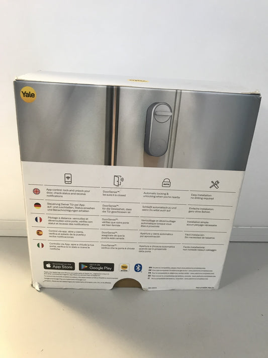 Yale 05/101200/SI Linus Smart Lock 05/101200/SI-Linus Türschloss, silber, I32876