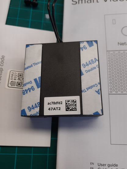 Netatmo Smarte Video Türklingel mit Kamera, WLAN, 2-Wege-Audio, NDB-N I04761