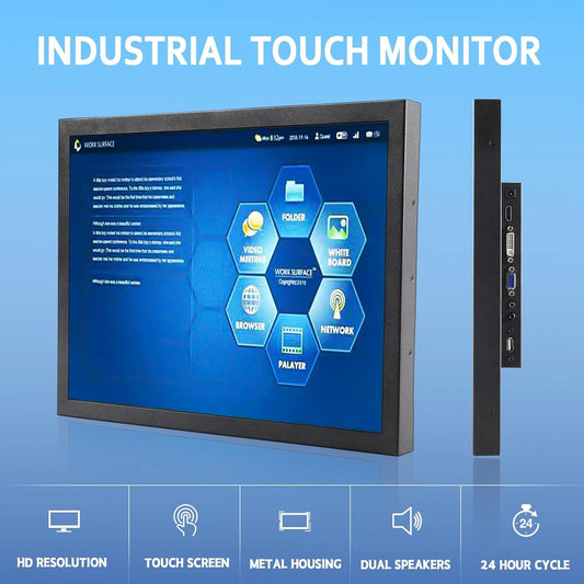 VS Display Industrieller Touch Monitor 15" (‎VS150ZJ01-T) 1024x768 IPS HDMI VGA