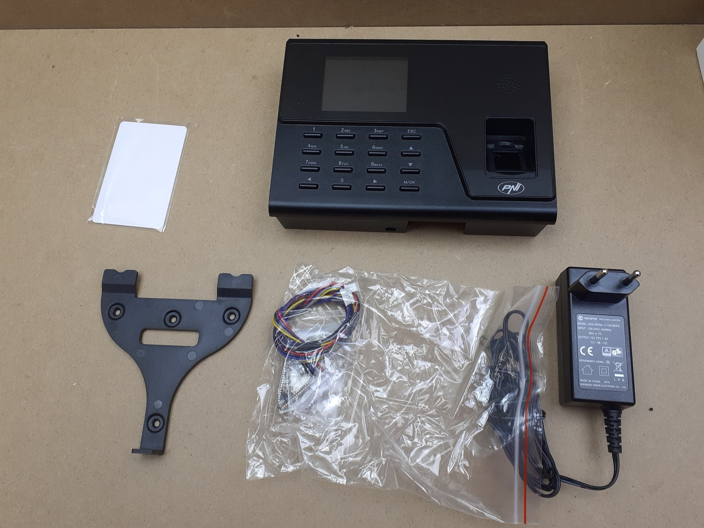 Biometrische Terminal für Zeiterfassung, Zugangskontrolle PNI Finger 700, I07194