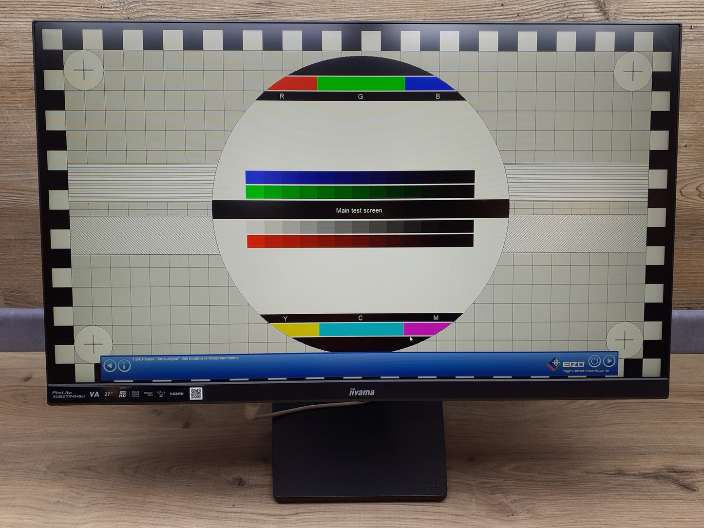 Iiyama ProLite XUB2794HSU-B1 Monitor 27" FHD 1920x1080 HDMI DP 75Hz Speaker 