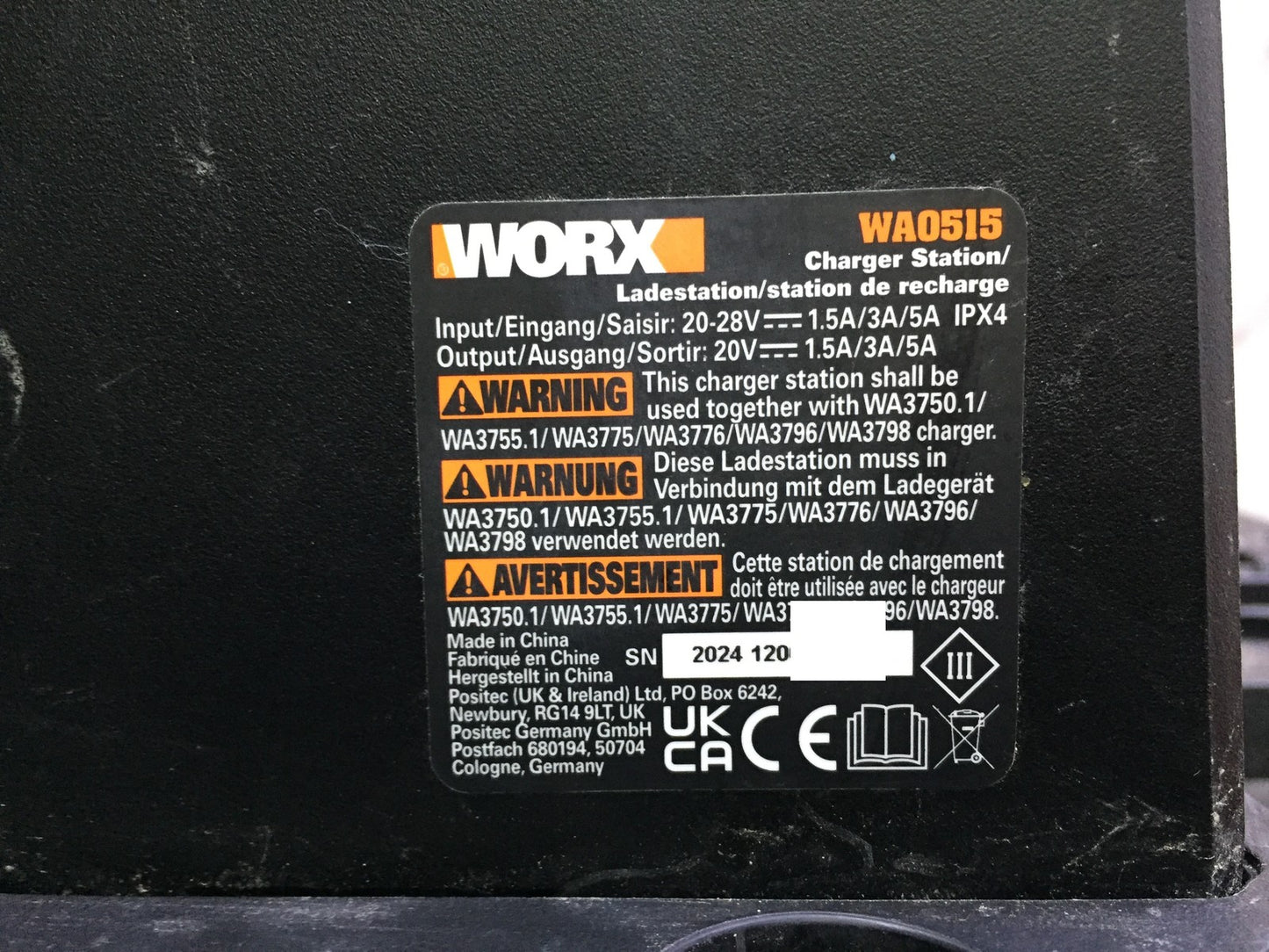 WORX Landroid Vision M600 Mähroboter WR206E.1 für Gärten bis 600m² I34227