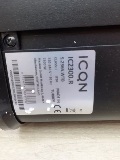 ICQN IC2500.R Stand Heizstrahler 2300 W, 4 Heizstufen mit Fernbedienung, I18313