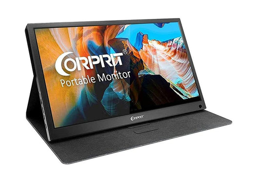 Corprit Portable Monitor 15.6" (D135) IPS LCD FHD 1920x1080 HDMI USB-C Black 