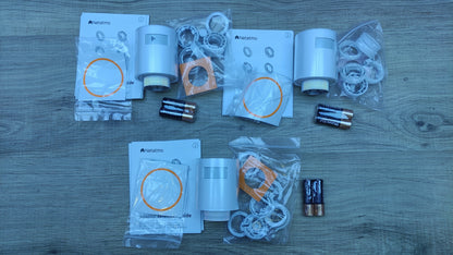 Netatmo Pack 3 Connected and Smart Thermostats, I32396 