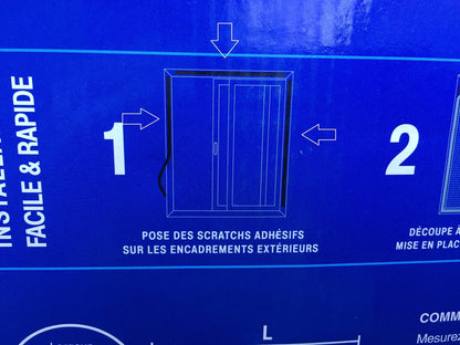 TRANQUILISAFE Magnetisches Moskitonetz 180 x 216/224 cm, I27681