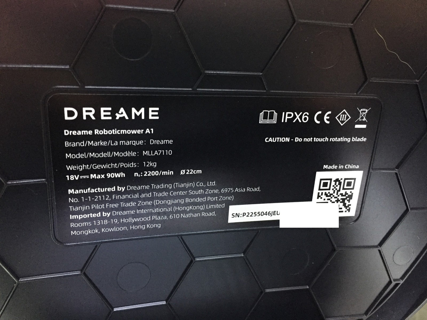 DREAME Intelligenter Mähroboter A1 (MLLA7110), I34047