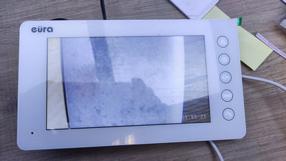 EURA VDP-76A3 Alpha Video-Türsprechanlage, 7-Zoll-Farbmonitor, RFID, I30655