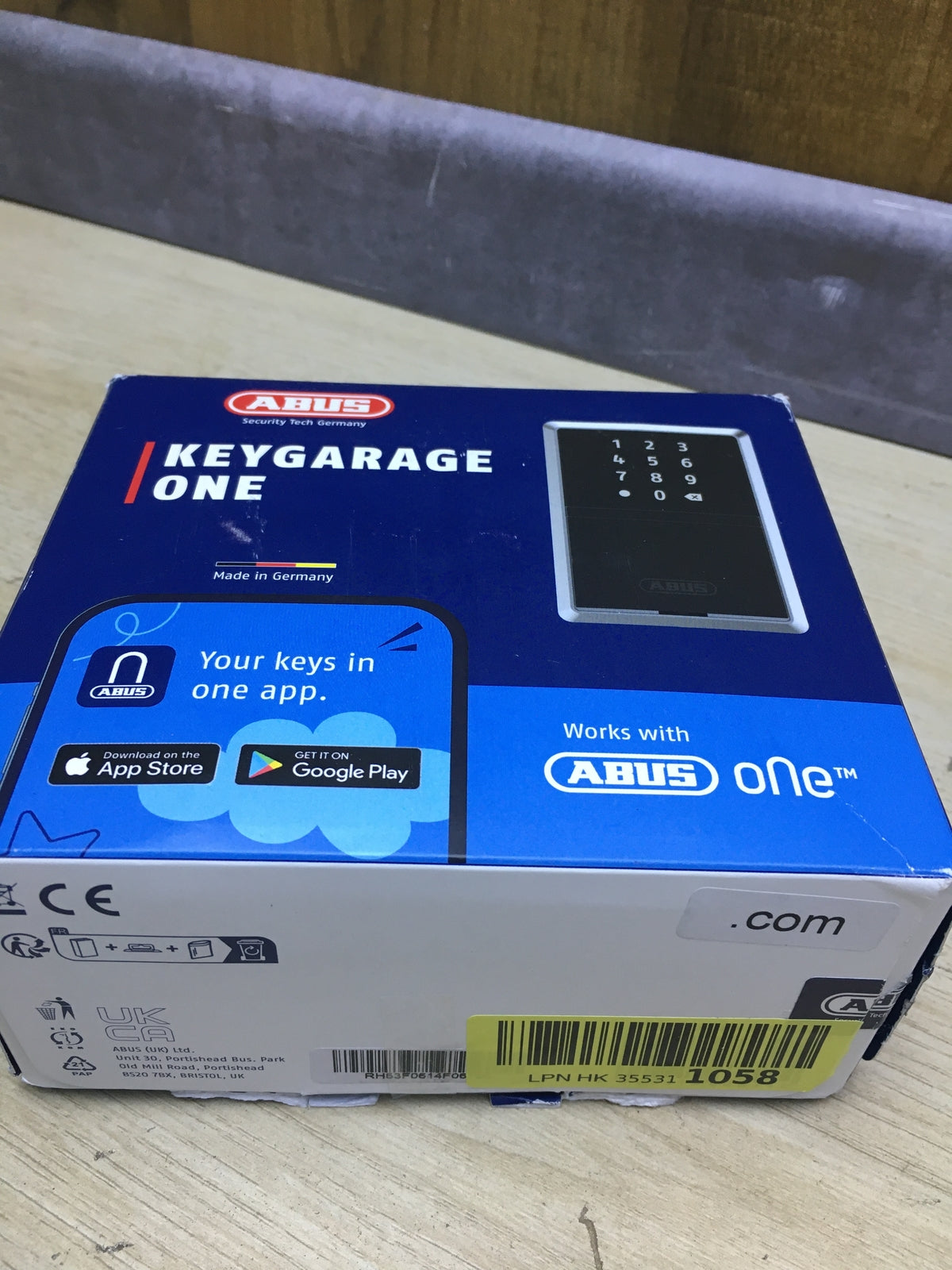 ABUS smarte Schlüsselbox KEYGARAGE One, I31345