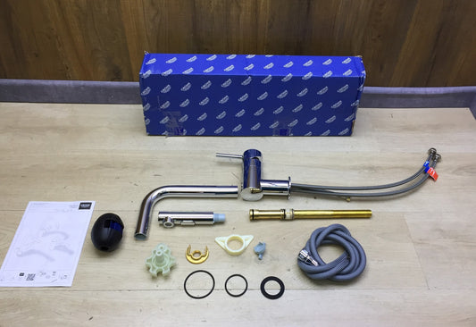 Grohe Minta L-spout kitchen faucet chrome 30274000, faucet, I33243 