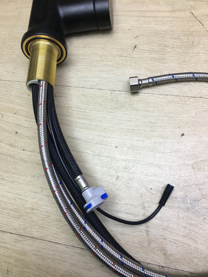 ESOP Küchenarmatur mit LED Temperaturanzeige, Wasserhahn, ausziehbar, I30729