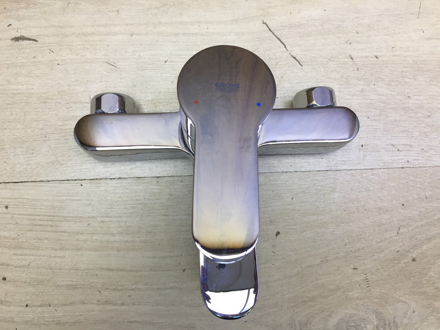 Grohe BauEdge Badarmaturen Einhand-Wannenbatterie 23334000, Wasserhahn, I33946