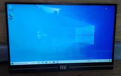 IVV tragbarer USB-C Monitor 15.6" IPS FHD 1920x1080 HDMI 60Hz Lautsprecher