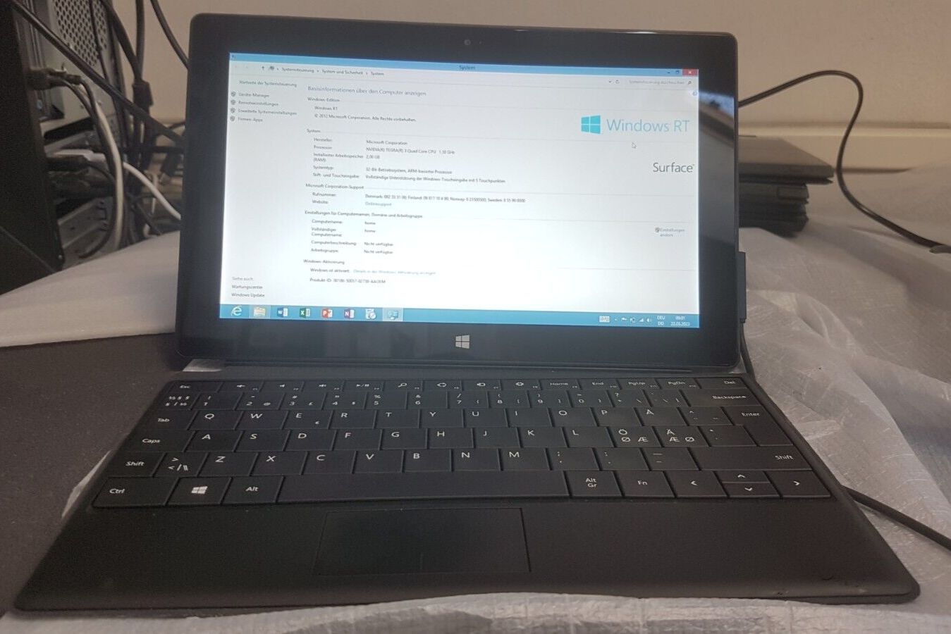 Microsoft Surface RT 32GB 1516 Windows Tablet 10,6" Touch WiFi