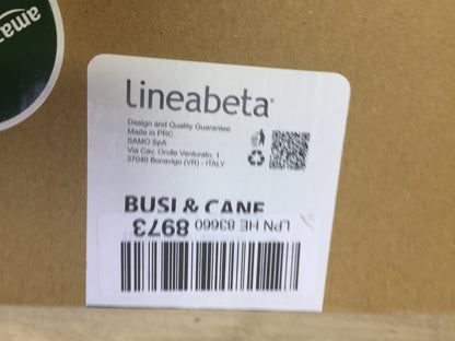 Lineabeta space-saving siphon series Busi and Dog 53927 chrome, brass, I32068
