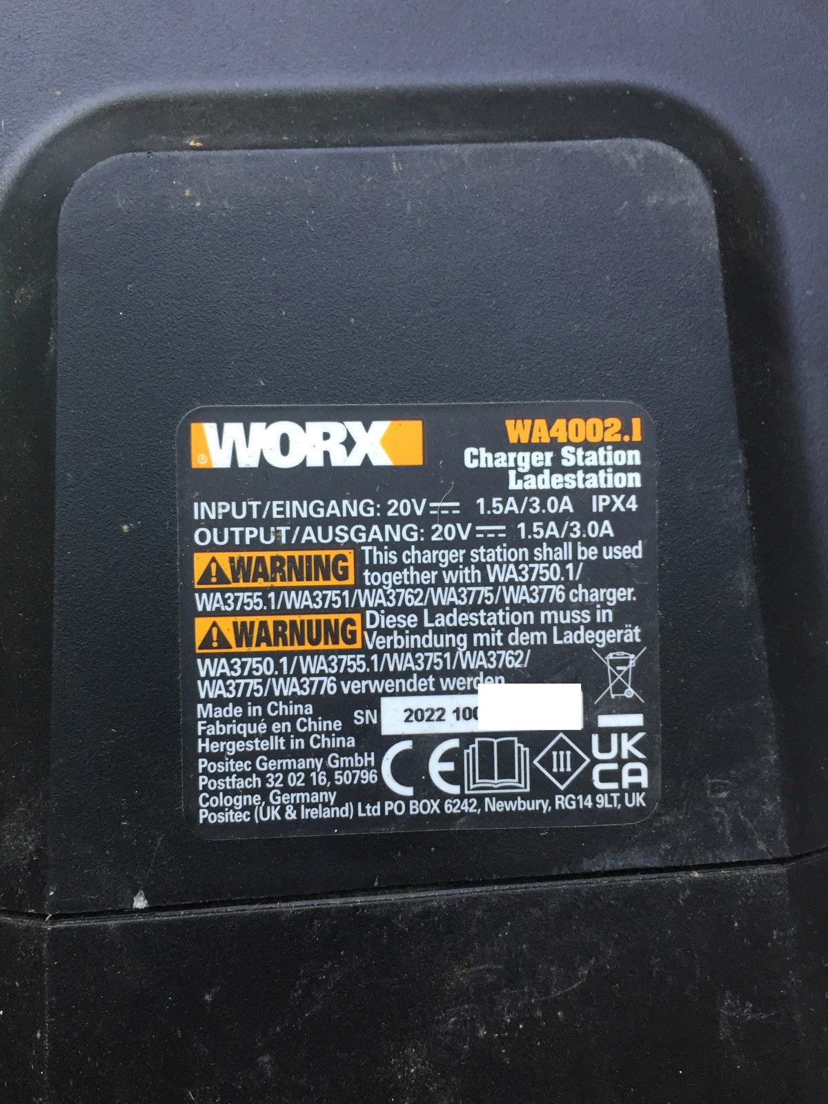 Worx Landroid M WR141E Mähroboter Akkurasenmäher bis 500 qm M500, I33684